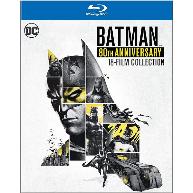 Batman - 80th Anniversary 18-Film Collection [Blu-ray]