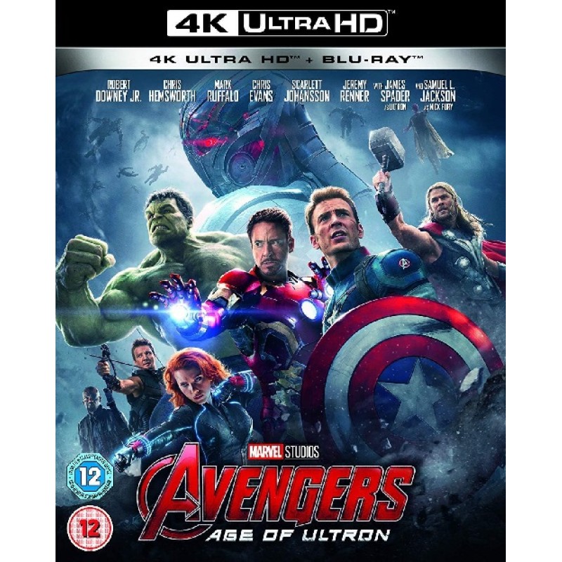 Avengers Age of Ultro (4K Ultra HD + Blu-Ray)