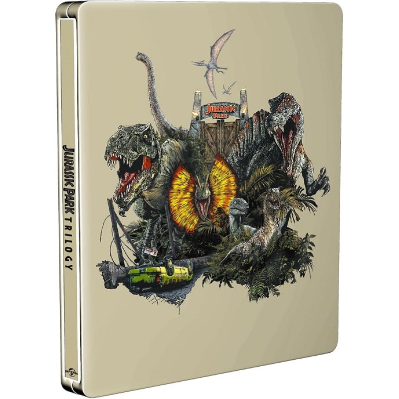 Τζουράσικ Παρκ - Trilogy [4K Ultra HD] [Steelbook]