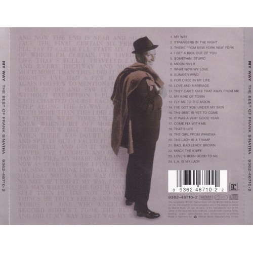 Frank Sinatra - My Way Best Of [CD]