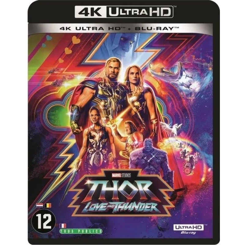 Thor Love and Thunder [4K Ultra HD + Blu-ray]