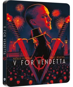 V for Vendetta [4K Ultra HD + Blu-ray] [Steelbook]