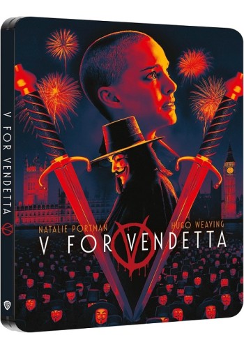 V for Vendetta [4K Ultra HD + Blu-ray] [Steelbook]