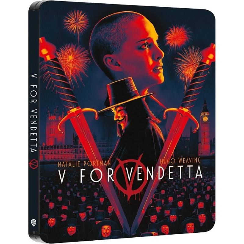 V for Vendetta [4K Ultra HD + Blu-ray] [Steelbook]
