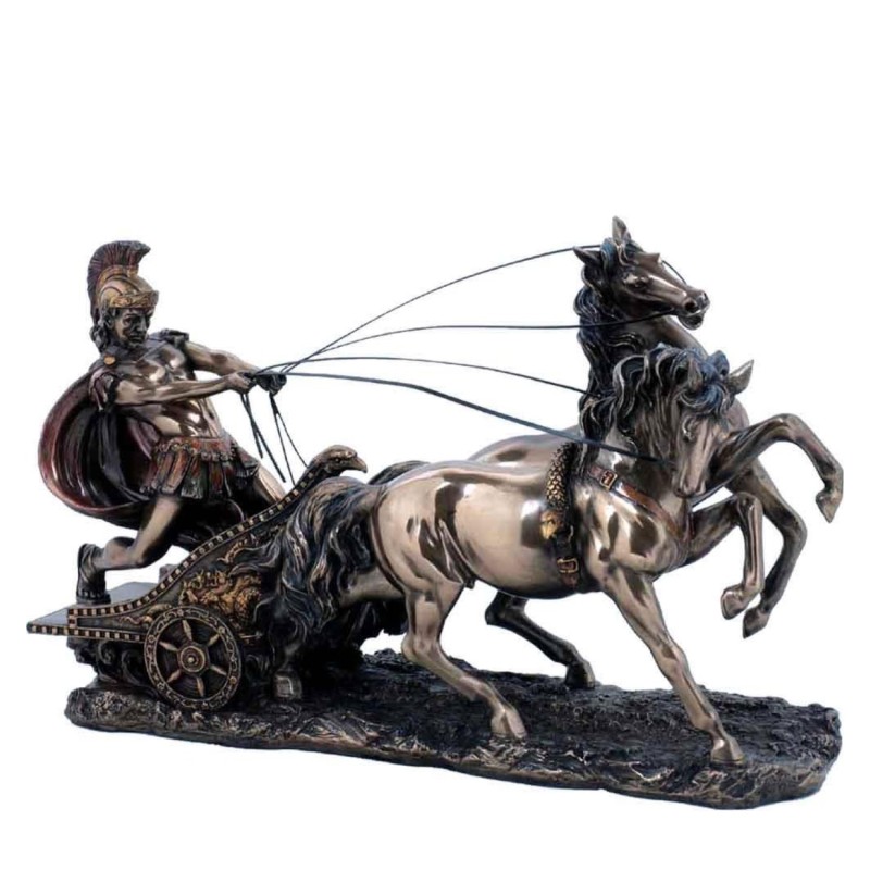 Αχιλλεας Σε Αρμα Ελληνας Μυθικός Ηρωας (Διακοσμητικό Αγαλμα 17x28cm)