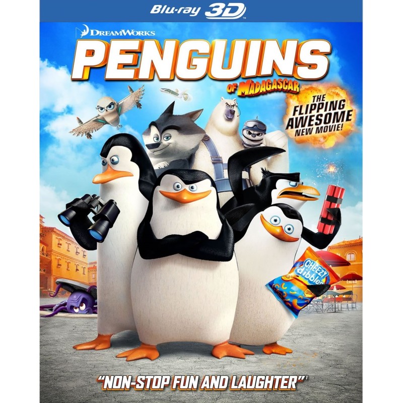 Οι πιγκουίνοι της Μαδαγασκάρης [3D + Blu-ray]