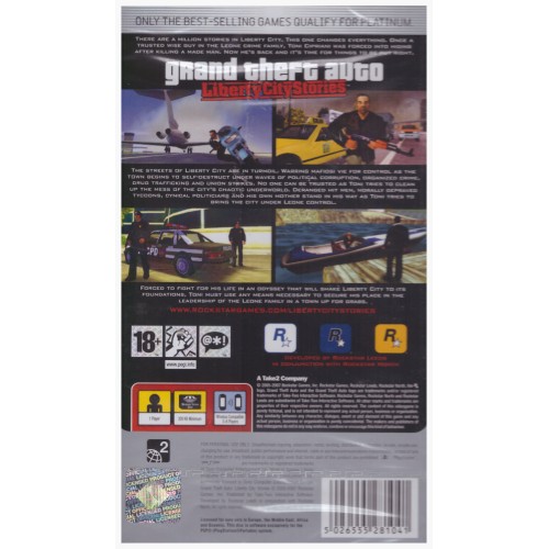 Grand Theft Auto: Liberty City Stories - Platinum Edition [PSP]
