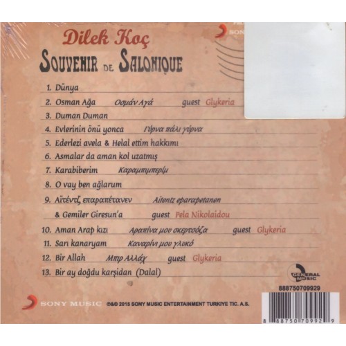 Souvenir De Salonique