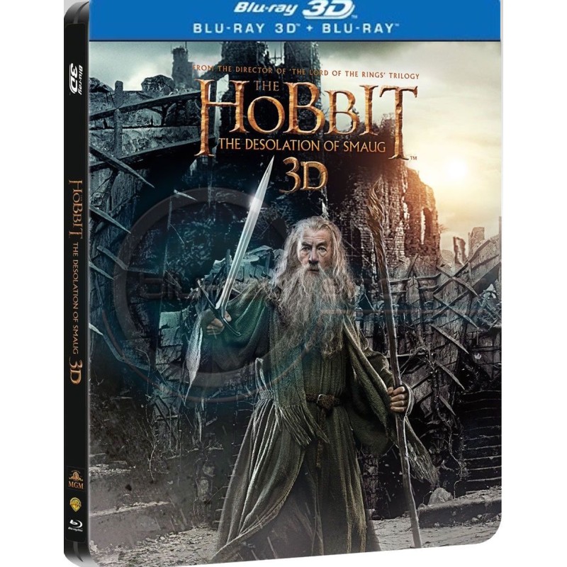 Χόμπιτ Η ερημιά του Νοσφιστή [3D + Blu-ray] [Steelbook]