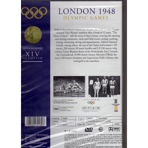 The Official Olympic Games: London 1948 [DVD]