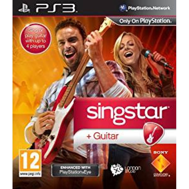 SingStar Guitar - PlayStation Eye Enhanced [PS3]