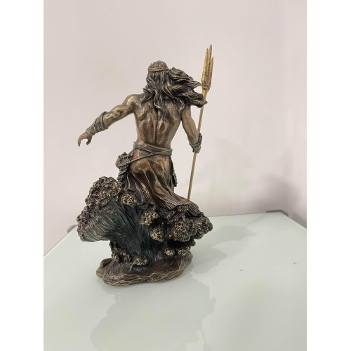 Ποσειδωνας σε Κυμα (Διακοσμητικό Αγαλμα 20cm Ιδανικό για δώρο)