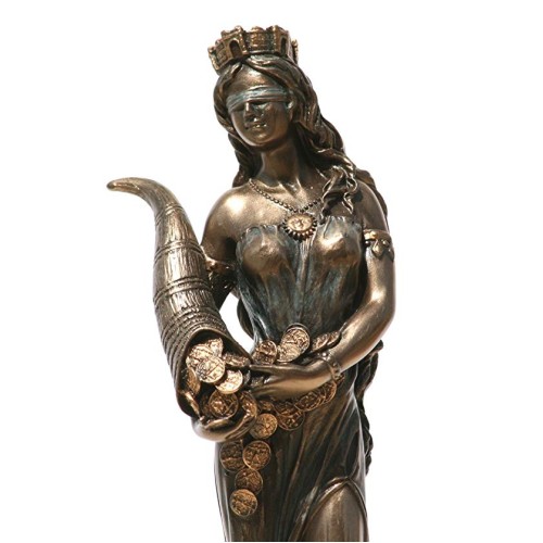 Θεά Τύχη (Διακοσμητικό Μπρούτζινο Αγαλμα 18.5cm)