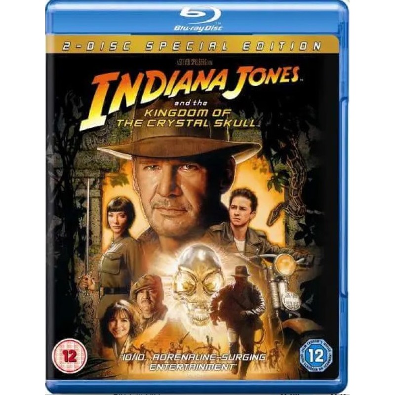 Ιντιάνα Τζόουνς - Tο Βασίλειο του Κρυστάλλινου Κρανίου [Blu-ray]