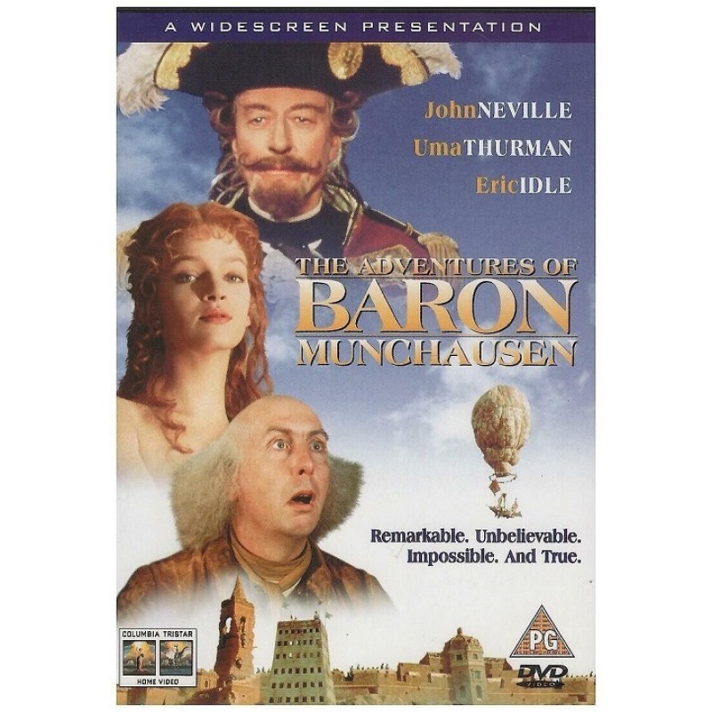 The Adventures of Baron Munchausen DVD