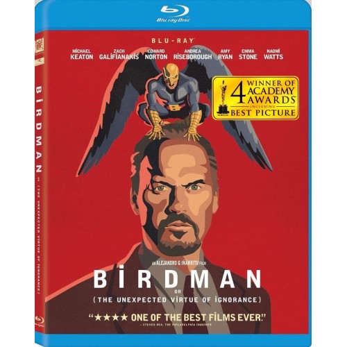 Birdman ή (Η Απρόσμενη Αρετή της Αφέλειας) [Blu-ray] (Μεταχειρισμένο)