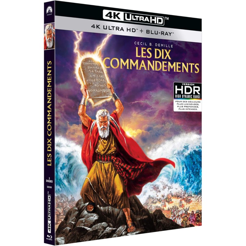 The Ten Commandments 4K Ultra HD + Blu-ray