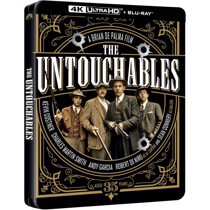 The Untouchables (4K Ultra HD + Blu-ray Steelbook)
