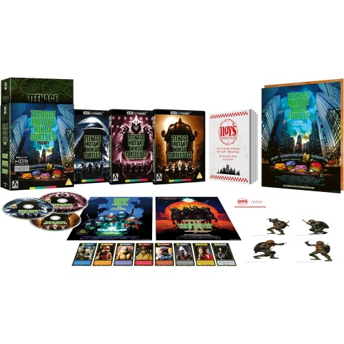 Χελώνες νίντζα εν δράσει - (3 ταινίες 1990-1993) Collection Limited Edition (4K Ultra HD)