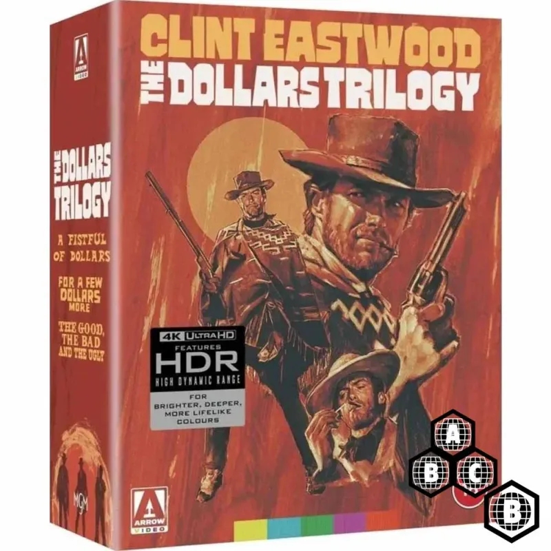 The Man With No Name - A Fistful of Dollars / For a Few Dollars More / The Good the Bad and the Ugly - Limited Edition 4K Ulttra HD