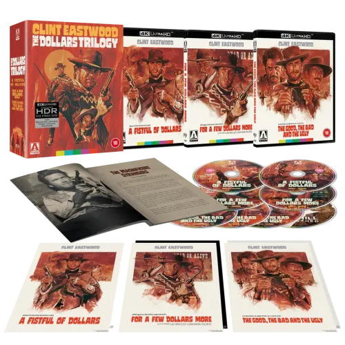 The Man With No Name - A Fistful of Dollars / For a Few Dollars More / The Good the Bad and the Ugly - Limited Edition 4K Ulttra HD