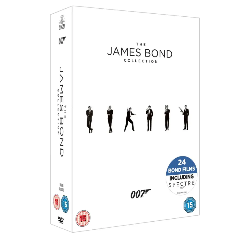 Τζέιμς Μποντ πράκτωρ 007 - Complete Collection 1962-2015 (24 ταινιες) DVD)