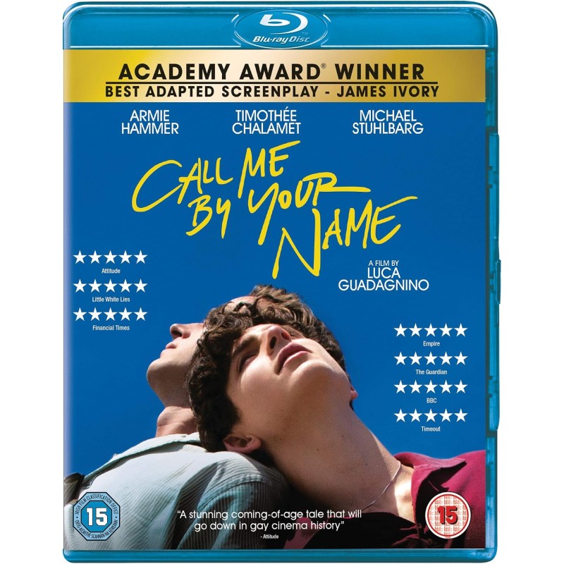 Να με φωνάζεις με τ' όνομά σου Blu-ray