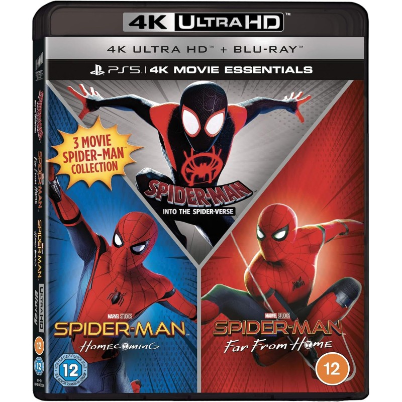 Σπάιντερμαν - 3 Movie Collection (4K Ultra HD + Blu-ray)