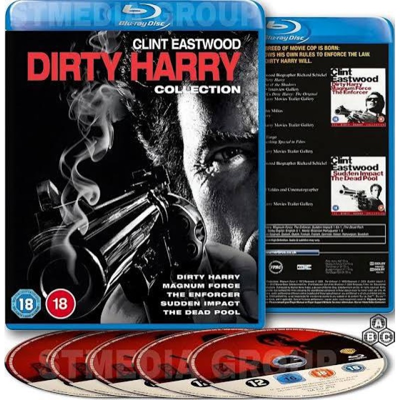 Dirty Harry - Movie Collection (5 Films) Blu-Ray
