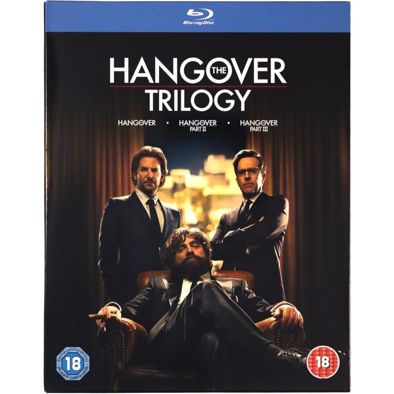 The Hangover Trilogy (3 Films) Movie Collection Blu-Ray