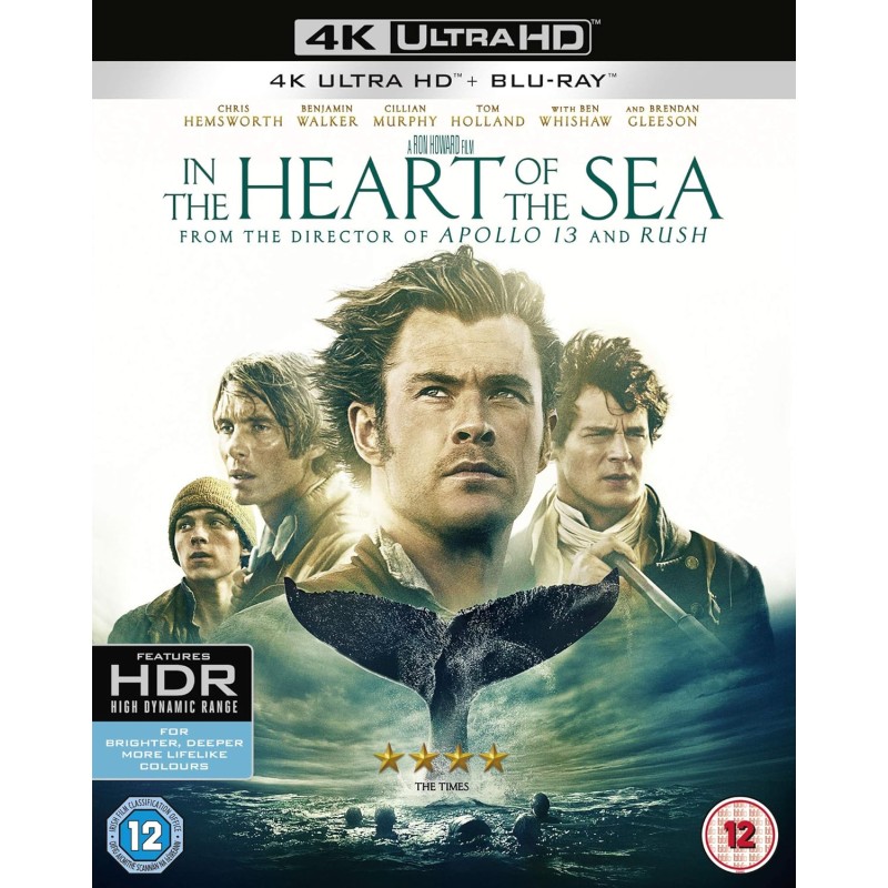 Στην καρδιά της θάλασσας 4K Ultra HD + Blu-Ray