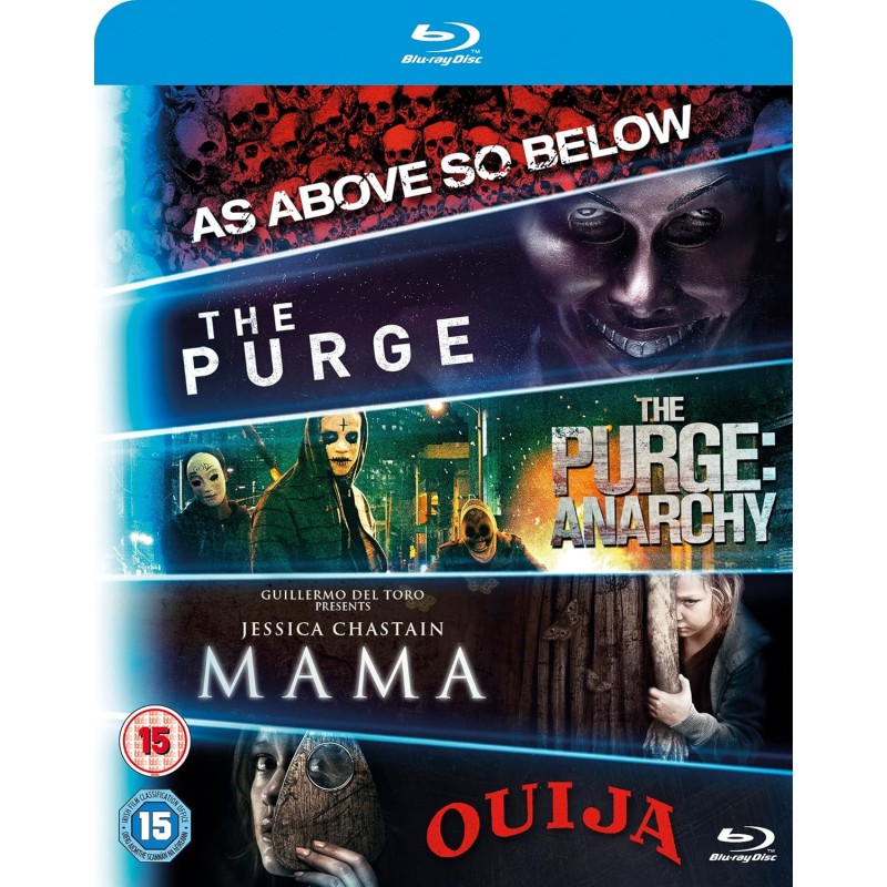 As Above So Below / Mama / Purge / Purge - Anarchy / Ouija Blu-Ray (Blu-ray) (Box-set)