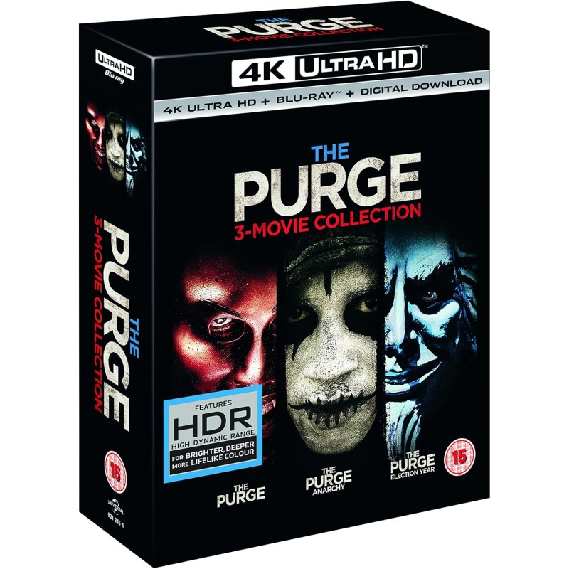 Κάθαρση 1 to 3 (4K Ultra HD + Blu-ray)