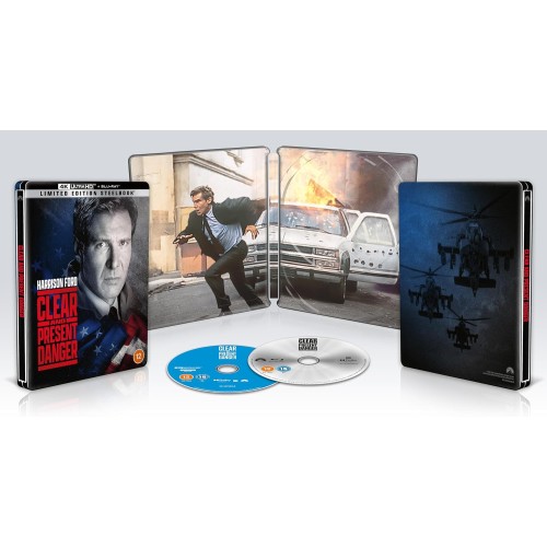 Clear and Present Danger (4K Ultra HD + Blu-ray Steelbook)
