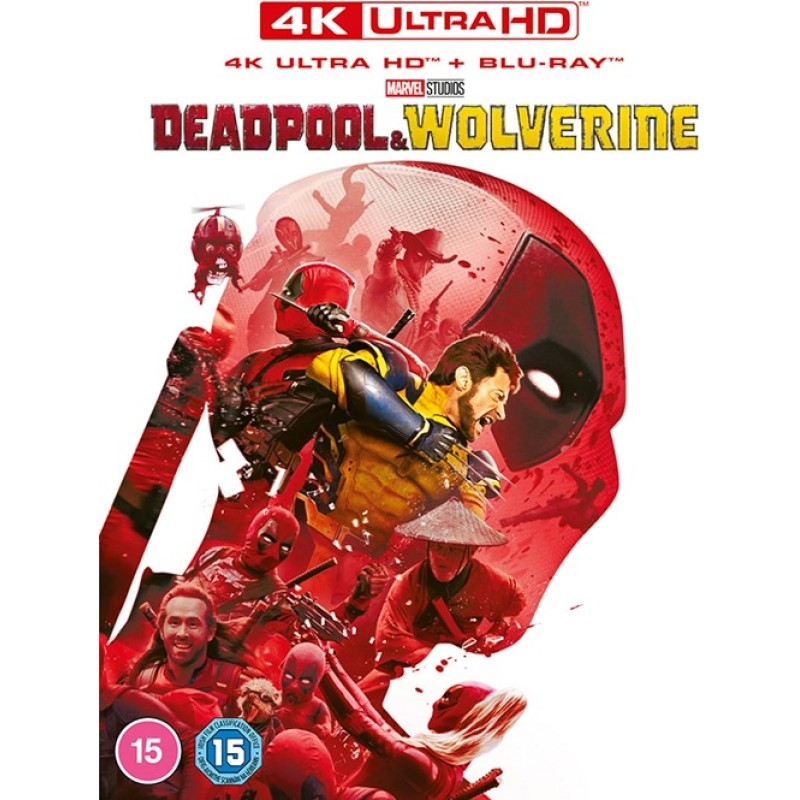 Deadpool 3 Deadpool and Wolverine (4K Ultra HD + Blu-ray)