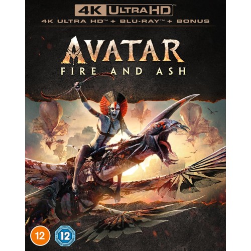 Avatar: Φωτιά και στάχτη (4K Ultra HD + Blu-ray + Bonus Disc)