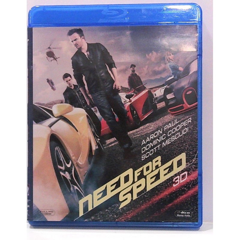Need for Speed 3D + 2D Blu-Ray