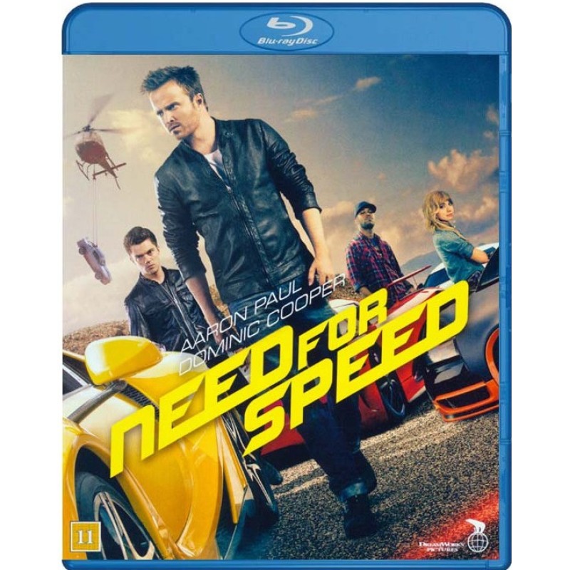Need for Speed 3D + 2D Blu-Ray