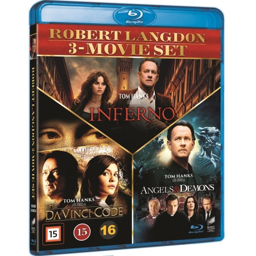 Dan Brown 1-3 Collection Blu Ray