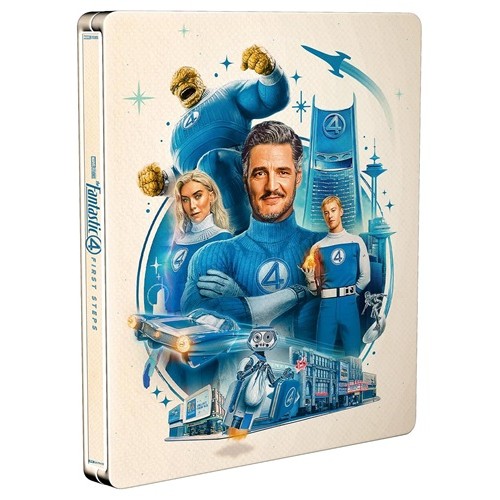 The Fantastic Four: First Steps [4K Ultra HD + Blu-Ray] [Steelbook]