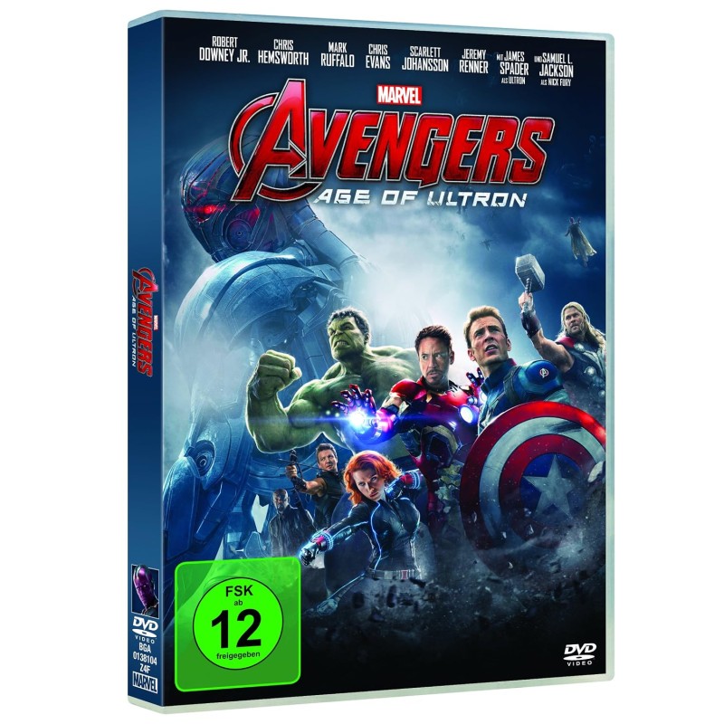 Avengers Age of Ultro DVD