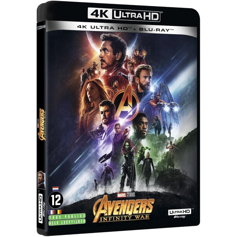 Avengers Infinity War (4K Ultra HD + Blu-ray)