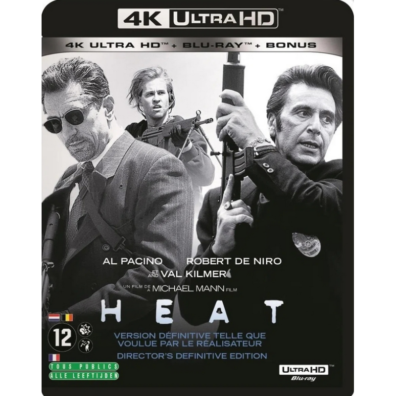 Heat (4K Ultra HD + Blu-ray + Bonus)