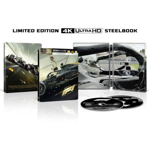 F1: The Movie [4K Ultra HD + Blu-Ray] [Steelbook]