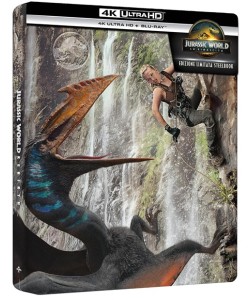 Jurassic World: Αναγέννηση [4K Ultra HD + Blu-ray] [Steelbook]