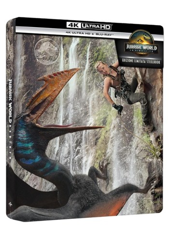 Jurassic World: Αναγέννηση [4K Ultra HD + Blu-ray] [Steelbook]